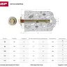 Болт анкерный ЗУБР с пластиковым кольцом, желтопассивированный, 12х110мм, ТФ6, 1шт 4-302316-12-110 купить в Нижневартовске