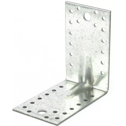 Крепежный уголок усиленный 2,5мм KUU 105x105x65 мм Россия Сибртех 464143 купить в Нижневартовске