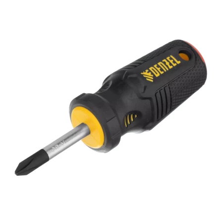 Отвертка PH2х38 мм, CrV, трехкомпонентная рукоятка Denzel 12186 купить в Нижневартовске