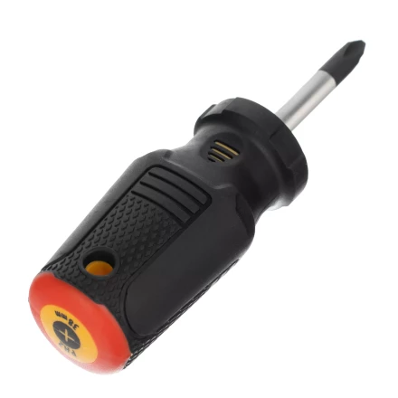 Отвертка PH2х38 мм, CrV, трехкомпонентная рукоятка Denzel 12186 купить в Нижневартовске