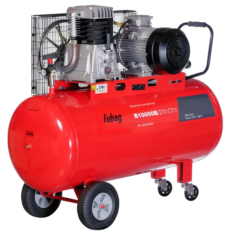 Компрессор масляный поршневой ременной Fubag  B10000B/270 СТ11  купить в Нижневартовске