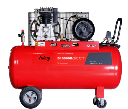 Компрессор масляный поршневой ременной Fubag  B10000B/270 СТ11  купить в Нижневартовске
