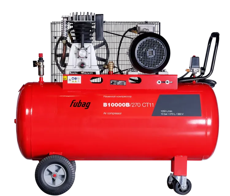 Компрессор масляный поршневой ременной Fubag  B10000B/270 СТ11  купить в Нижневартовске