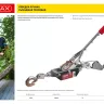 Лебедка ручная рычажная MIRAX, тросовая, 1,5т, 1,8м 43130-1.5 купить в Нижневартовске
