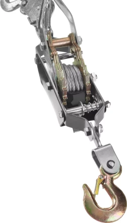 Лебедка ручная рычажная MIRAX, тросовая, 1,5т, 1,8м 43130-1.5 купить в Нижневартовске