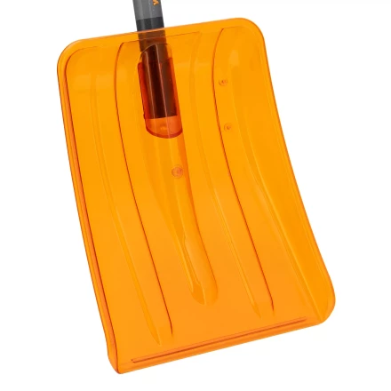 Лопата для уборки снега Сибртех 61673, поликарбонат, 270х360х840 мм, стальной черенок, усиленная купить в Нижневартовске