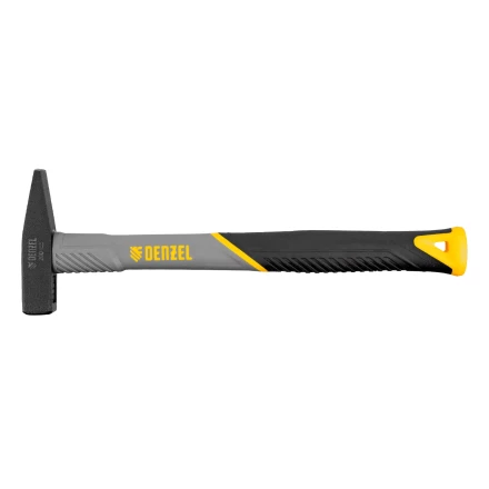 Молоток слесарный, 200 г Denzel, кованый, фибергласовая рукоятка c TPR покрытием 10482 купить в Нижневартовске
