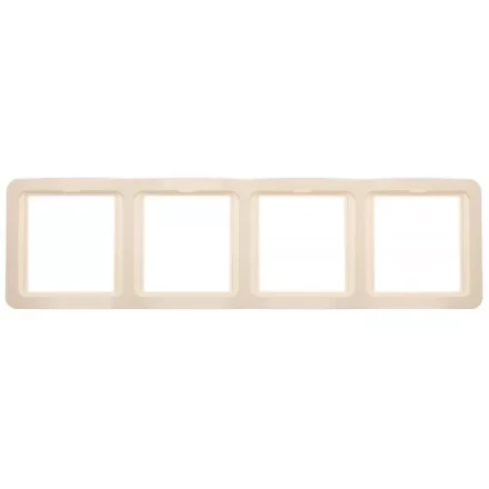 Панель СВЕТОЗАР "ГАММА" четверная вертикальная, цвет бежевый SV-54151-B купить в Нижневартовске