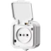 Розетка STAYER "MASTER" "MAXIMA" одноместная, с защитной крышкой, IP54, 10А, 220В 54305-W купить в Нижневартовске