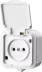 Розетка STAYER "MASTER" "MAXIMA" одноместная, с защитной крышкой, IP54, 10А, 220В 54305-W купить в Нижневартовске
