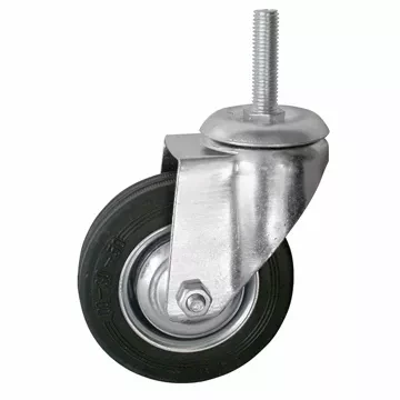 Колесо поворотное SCt 97 85 мм резина с болтом (F) 1046155 купить в Нижневартовске