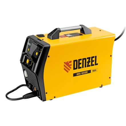Аппарат инвертор. полуавтомат. cварки Denzel IMIG-185SDR 94363, 180 А, ПВ 60%, катушка 5 кг купить в Нижневартовске