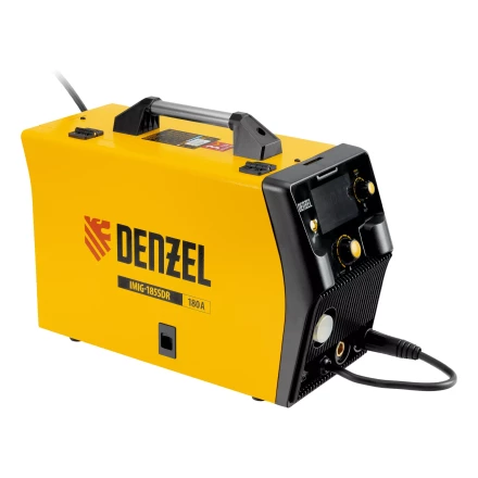 Аппарат инвертор. полуавтомат. cварки Denzel IMIG-185SDR 94363, 180 А, ПВ 60%, катушка 5 кг купить в Нижневартовске