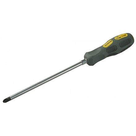 Отвертка STAYER &quot;MAX-GRIP&quot; Regular, Cr-V, намагниченная с усилит, PZ №3x150мм 25822-3-150 GF купить в Нижневартовске