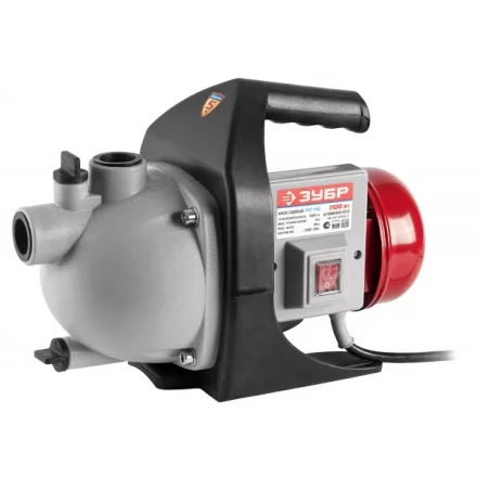 Насос ЗУБР поверхностный, 60л/мин, напор 44м, 1100Вт ЗНС-1100 купить в Нижневартовске