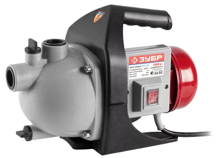 Насос ЗУБР поверхностный, 60л/мин, напор 44м, 1100Вт ЗНС-1100 купить в Нижневартовске