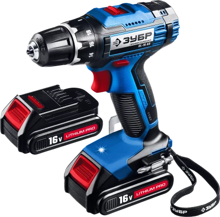 Дрель-шуруповерт 2 АКБ DL-16 A5 серия ПРОФЕССИОНАЛ купить в Нижневартовске