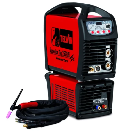 Сварочный аппарат Telwin SUPERIOR TIG 252 AC/DC HF/LIFT VRD AQUA TIG ACC