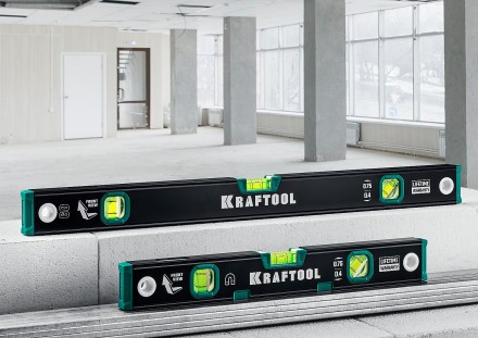 Профессиональный магнитный уровень с зеркальным глазком KRAFTOOL 34785-60 купить в Нижневартовске
