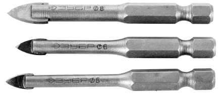Наборы сверл по стеклу и кафелю серия МАСТЕР купить в Нижневартовске