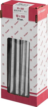 Анкер рамный, желтопассивированный, 10 x 202 мм, 25 шт, ЗУБР Мастер 302232-10-202 302232-10-202 купить в Нижневартовске