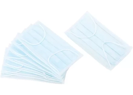 Маска техническая трехслойная 10 шт СИБРТЕХ 89245 купить в Нижневартовске