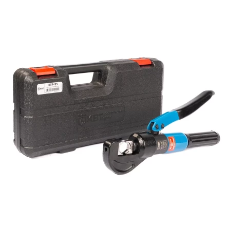 Пресс гидравлический ручной КВТ ПГР-95 для опрессовки наконечников до 95 мм (91809) купить в Нижневартовске