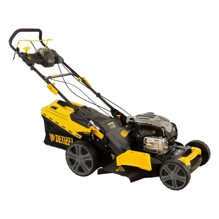 Газонокосилка бензиновая GLD-520SP-BS, 163 см3, Briggs Stratton, ширина 52 см, привод, 60 л Denzel 58807 купить в Нижневартовске