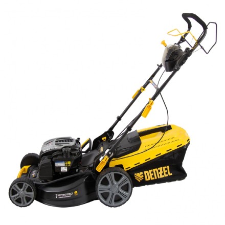 Газонокосилка бензиновая GLD-520SP-BS, 163 см3, Briggs Stratton, ширина 52 см, привод, 60 л Denzel 58807 купить в Нижневартовске