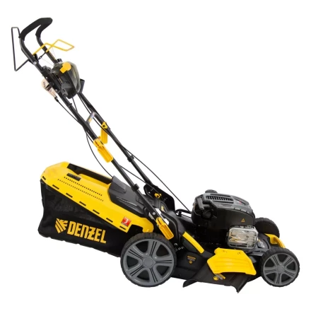 Газонокосилка бензиновая GLD-520SP-BS, 163 см3, Briggs Stratton, ширина 52 см, привод, 60 л Denzel 58807 купить в Нижневартовске