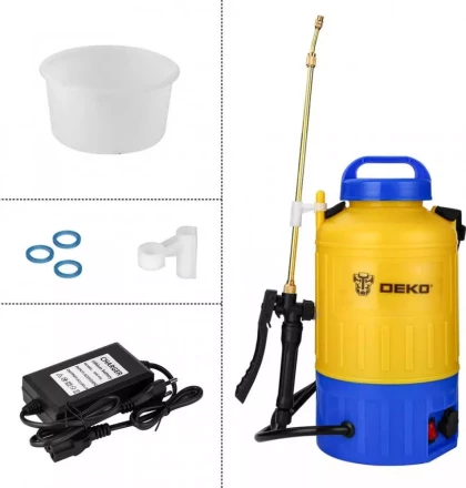 Опрыскиватель садовый аккумуляторный DEKO DKSP09, 5 л, 065-0941 купить в Нижневартовске