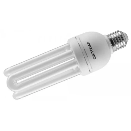 Энергосберегающая лампа СВЕТОЗАР "ПРОМ"стержень,цоколь E27(стандарт),Т4,4U,яркий белый свет(6500К), 8000час, 35Вт(175) 44344-35 купить в Нижневартовске