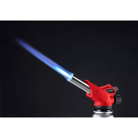 ЗУБР ГМ-350, 1300°C, газовая горелка с пьезоподжигом на баллон с цанговым соединением (55553) купить в Нижневартовске