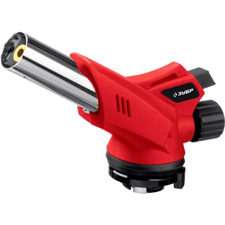 ЗУБР ГМ-350, 1300°C, газовая горелка с пьезоподжигом на баллон с цанговым соединением (55553) купить в Нижневартовске