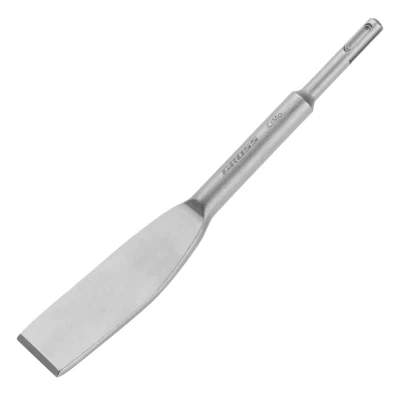 Зубило плоское, изогнутое 40 x 260мм, CrMo, SDS PLUS// Gross 703143