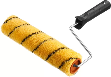 Валик малярный ЗУБР "ОПТИМА -ДУАЛОН", все виды ЛКМ, идеален для ЛКМ на масляной основе, для ровных поверхностей, полиэстр, ворс 12 мм, бюгель 6 мм, 40х240мм 03518-24 купить в Нижневартовске