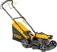 Газонокосилка бензиновая GLD-410SP-K, 150 см3, 41 см, привод, 40 л Denzel