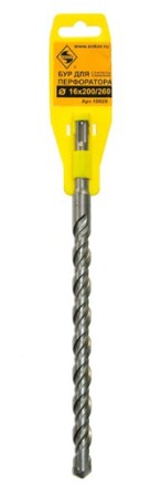 Бур SDS+  ф16х200/260 усиленный  10/50/100 10928 купить в Нижневартовске