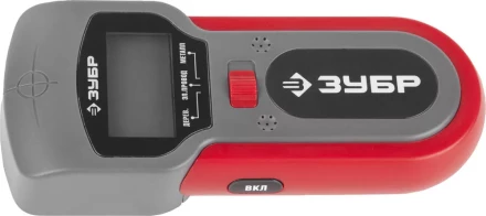 Тестер ЗУБР многофункц,с ЖК дисплеем,автоматич калибровка,детектор Me(до40мм),провода под напряжением(50мм),дерева(20мм) 59712 купить в Нижневартовске