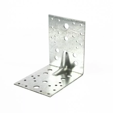 Крепежный уголок усиленный 2,5мм KUU 130x130x100 мм Россия Сибртех 464137 купить в Нижневартовске