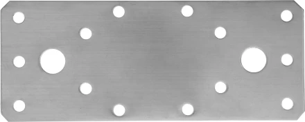 ЗУБР НКП-2.0, 140 x 55 x 2 мм, нержавеющая крепежная пластина, Профессионал (310636-140) купить в Нижневартовске