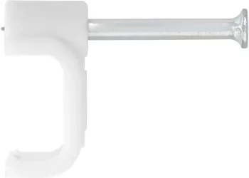 Скобы электроустановочные 5 мм прямоугольный профиль 50 штук СИБРТЕХ 47533 купить в Нижневартовске