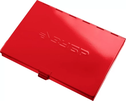 Набор ЗУБР "ЭКСПЕРТ" с металлореж. инструментом, метчики однопроходные и плашки М3-М12, оснастка-в метал. боксе, 35пред. 28117-H35 купить в Нижневартовске