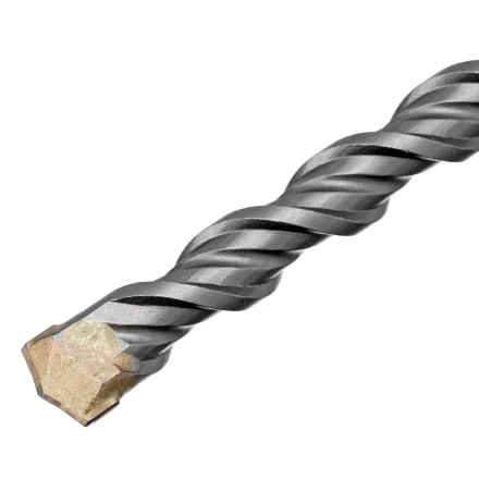 Бур по бетону Denzel, 14 x 310 мм , двойная спираль, три пылеотводящие кромки, 705033 купить в Нижневартовске