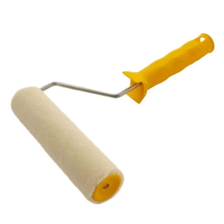 Валик &quot;Лаки&quot;, 180 мм, ворс 5 мм, D - 36 мм, D ручки - 6 мм, велюр Сибртех 80242 купить в Нижневартовске