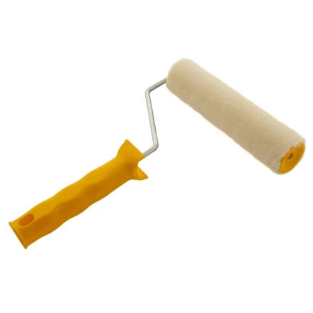 Валик &quot;Лаки&quot;, 180 мм, ворс 5 мм, D - 36 мм, D ручки - 6 мм, велюр Сибртех 80242 купить в Нижневартовске