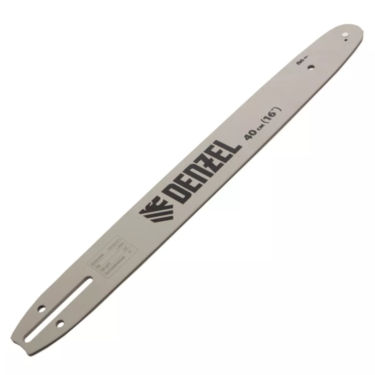 Шина для бензопилы Denzel DGS-4516, длина 40 см (16"), шаг 3/8", паз 1.3 мм, 57 звеньев купить в Нижневартовске