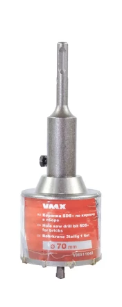 Коронка SDS+ ф70 мм по кирпичу в сборе VMX 511048 купить в Нижневартовске