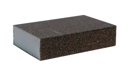 Губка абразивная четырехсторонняя 100х70х25мм К60/100 Энкор 20554 купить в Нижневартовске