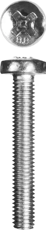 Винт ЗУБР DIN 7985, класс прочности 8.8, оцинкованный, M6x12 мм, ТФ6, 10 шт. 4-303156-06-012 купить в Нижневартовске